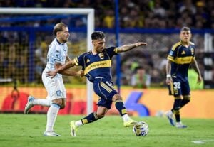 uno x uno de Racing con Boca