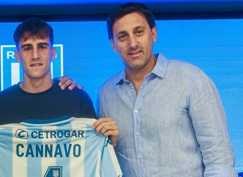 Cannavo refuerzo Racing