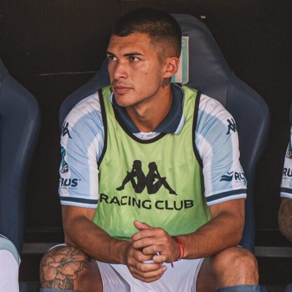 El espontáneo elogio de Costas a un juvenil de Racing