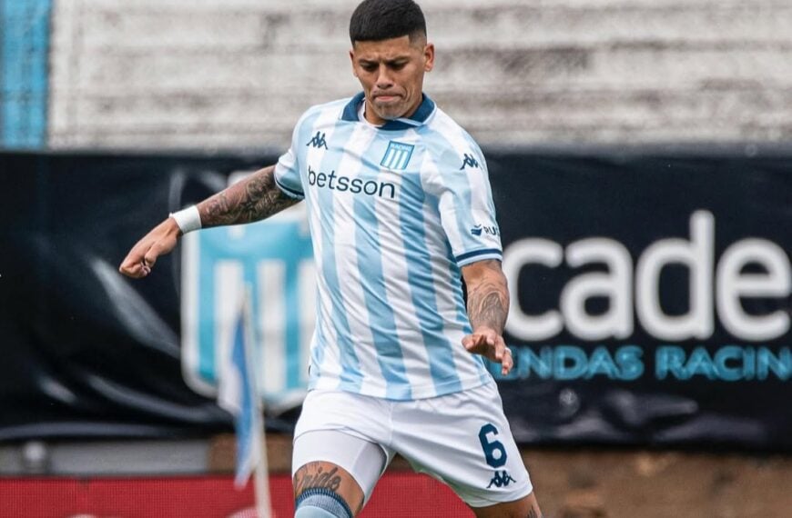 Una primera vez que tendrá Marcos Rojo en Racing ante Boca