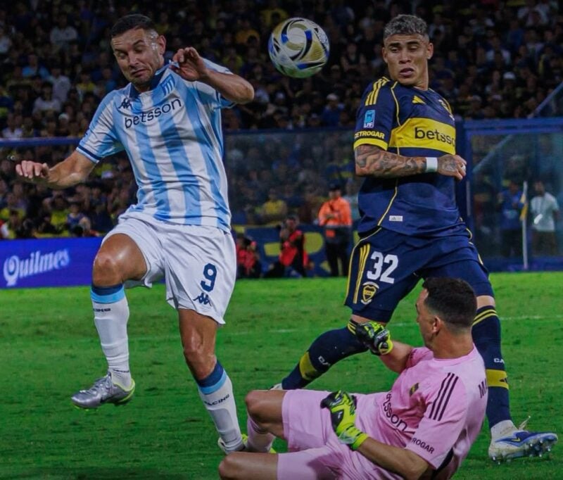 Maravilla Martínez en Racing
