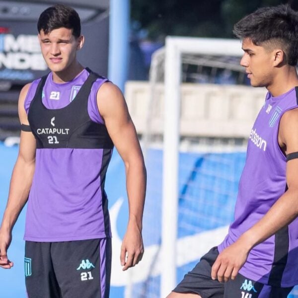 formación de Racing