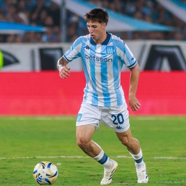 Baltasar: gran partido en Racing y habló de su futuro