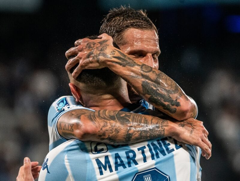 Racing Belgrano formaciones árbitro