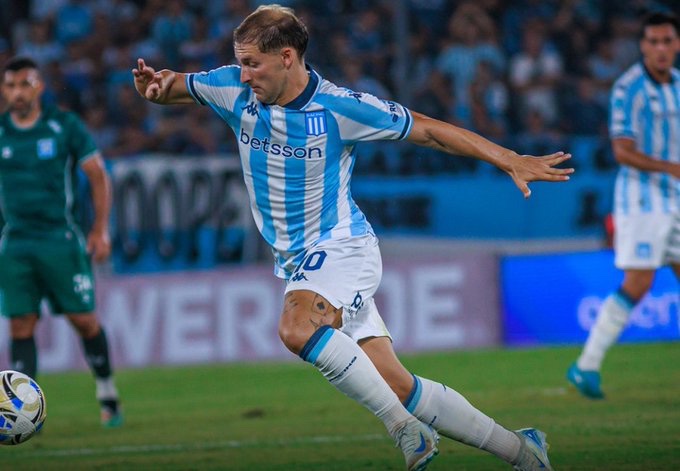 formación de Racing con Belgrano