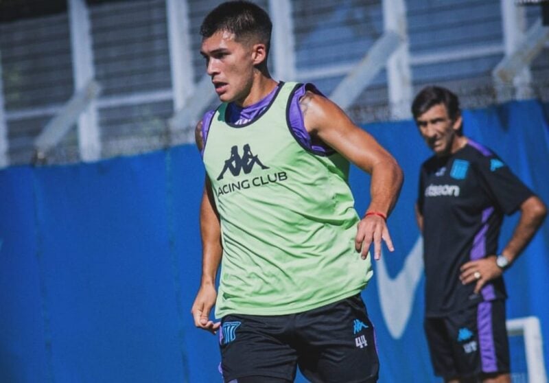 Gonzalo Sosa juvenil Racing debut