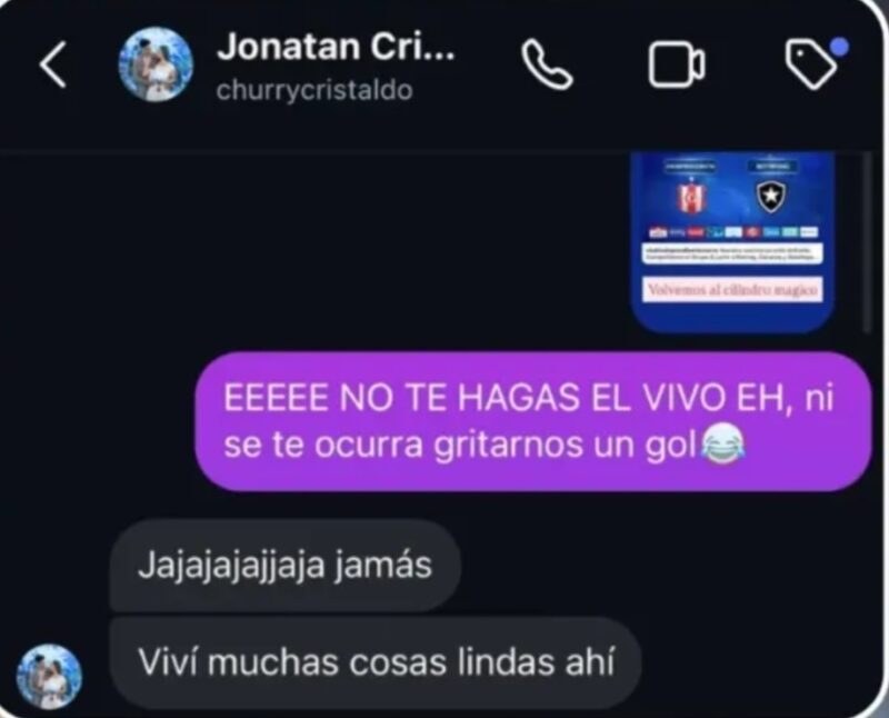 Churry Cristaldo Racing Sudamericana