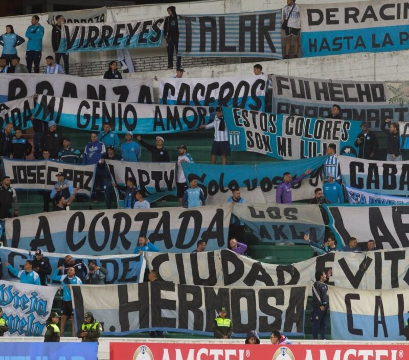Racing Botafogo puertas cerradas
