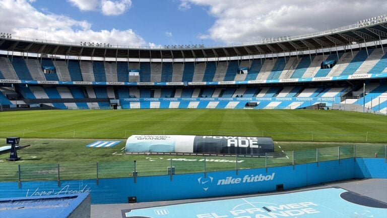 Racing hinchas