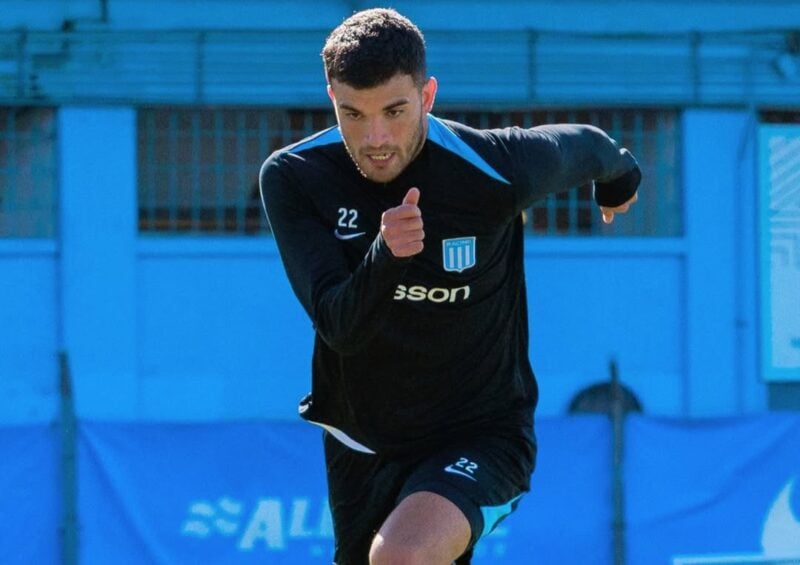 Elías Torres titular en Racing en el Torneo Clausura