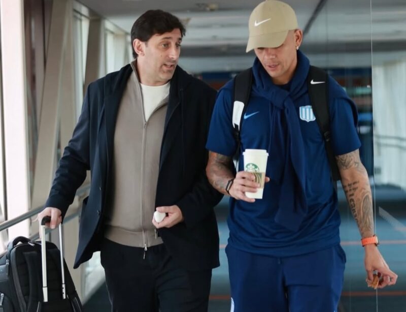 Marcos Rojo Racing Estudiantes