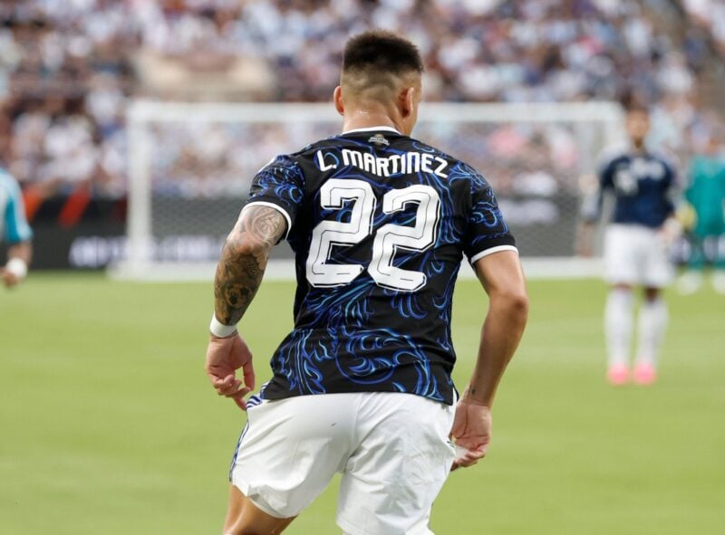 Lautaro Martínez Racing Selección