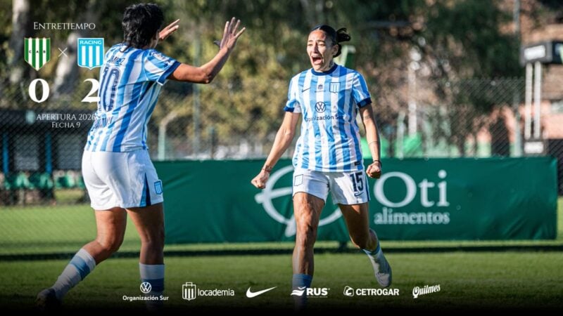 El Racing femenino Banfield