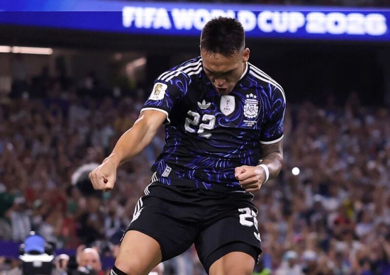 Lautaro Martínez gol Argentina