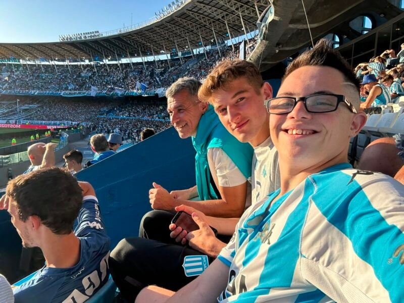 Bautista Pérez juvenil Reserva Racing