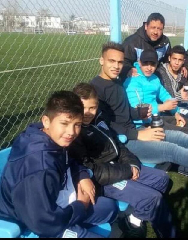 Los juveniles de Racing Santino Aguirre