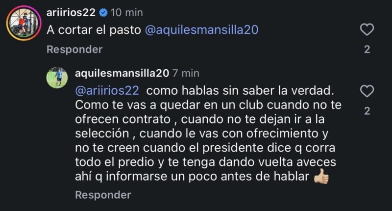 Aquiles Mansilla Racing